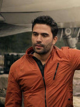 Lost in Space Ignacio Serricchio Orange Jacket