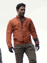 Lost in Space Ignacio Serricchio Orange Jacket