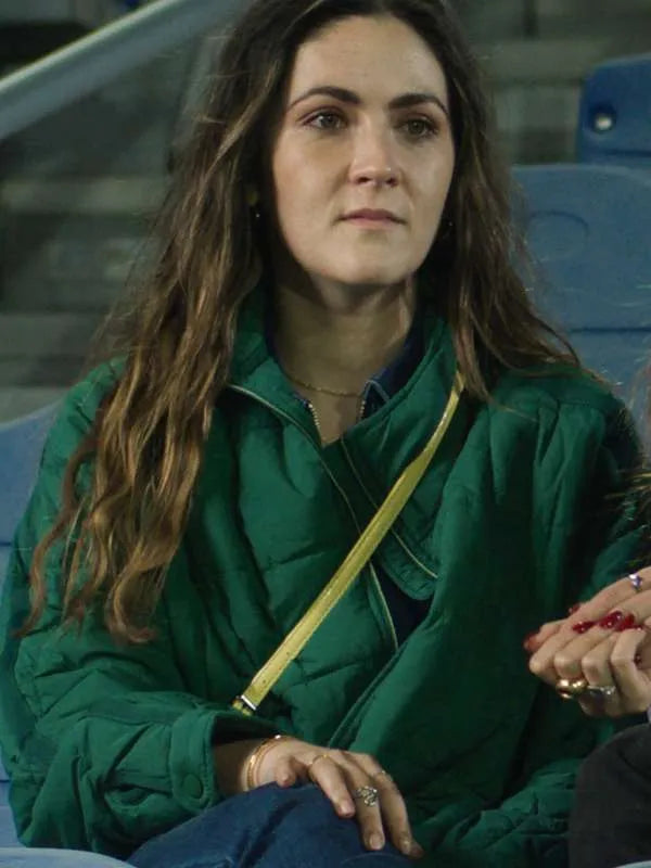 Isabelle Fuhrman Wish You Were Here Green Jacket