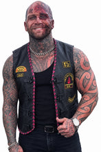 Runner 2026 black leather vest 