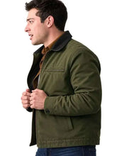 Max olive green jacket inspired by Jaren Lewison