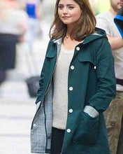 Doctor Who Season 8 Clara Oswald Green Cotton Coat