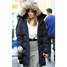 Jennifer Lopez Hooded Puffer Jacket