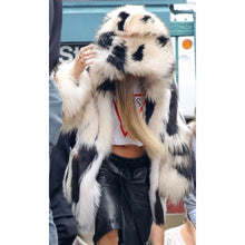 Jennifer Lopez Hooded Fur Jacket