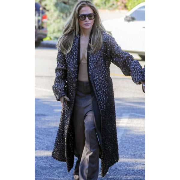 Jennifer Lopez Sequined Coat