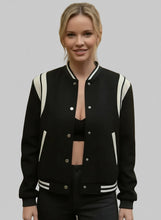 Jessica Taylor Owning Manhattan Varsity Jacket