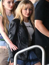 Sabrina Carpenter Leather Jacket