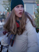 Christmas Under the Northern Lights 2024 Jill Wagner White Jacket