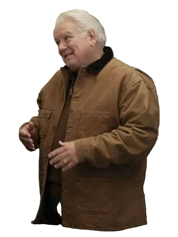 Jim O’Heir Rooster S01 Brown Jacket