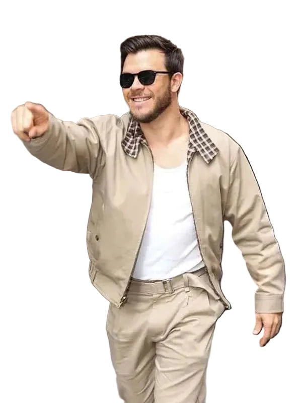 Jimmy Tatro ABC studios NYC Jacket