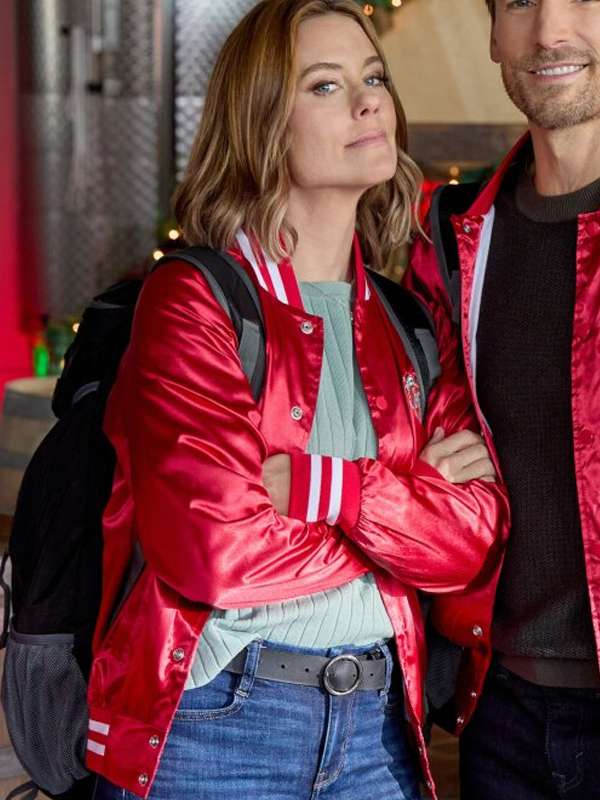 Ashley Williams Jingle Bell Run 2024 Varsity Jacket