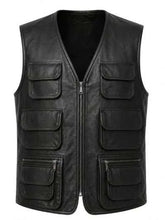 Margo’s Got Money Troubles Nick Offerman Leather Vest
