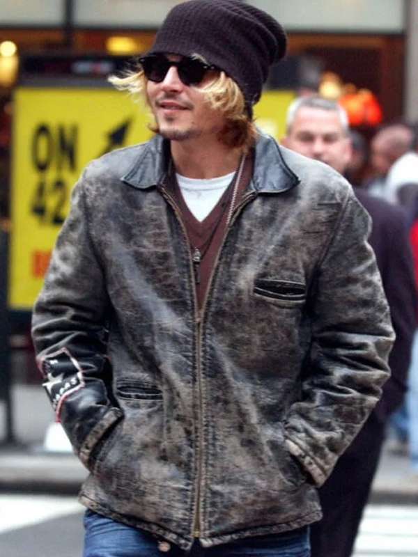 Secret Window Johnny Depp Leather Jacket