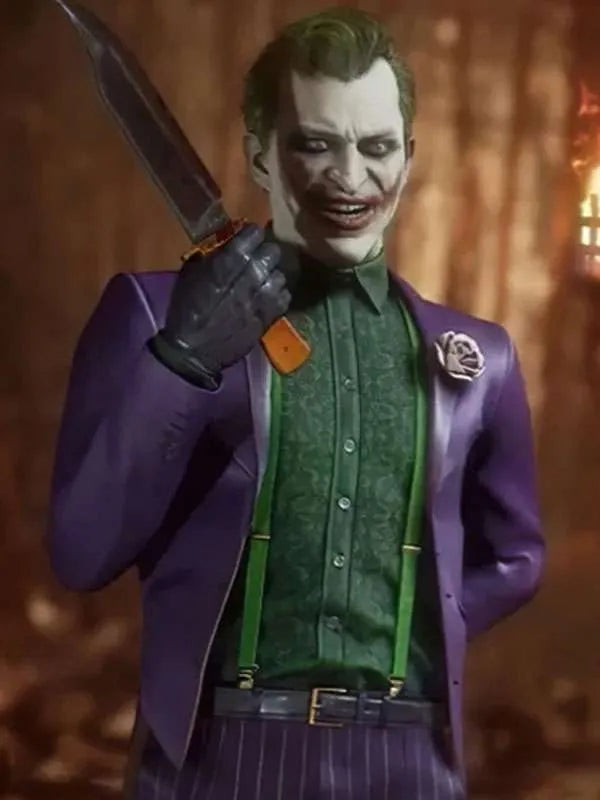 Mortal Kombat 11 Joker Purple Coat
