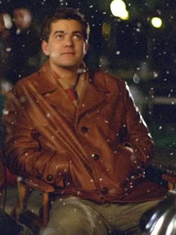 Joshua Jackson Dawsons Creek Brown Coat