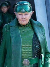 Judi Dench Artemis Fowl Leather Coat