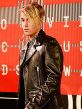 MTV Video Music Awards Justin Bieber Leather Jacket
