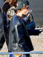 Super Bowl 2024 Justin Bieber Leather Jacket