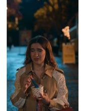 Kacey The Sex Lives of College Girls S03 Beige Jacket