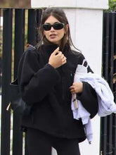 Kaia Gerber 2026 Black Jacket