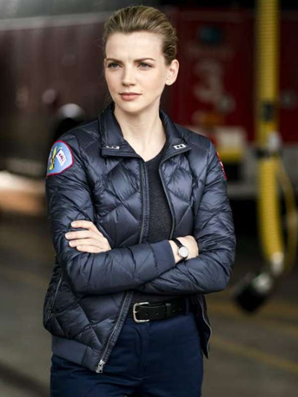 Kara Killmer Chicago Fire Black Jacket