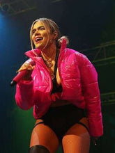 Karol G Pink Puffer Jacket