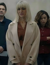 Katherine Kelly The Crow Girl Beige Coat