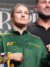 Croke Park Conference Katie Taylor Green Jacket