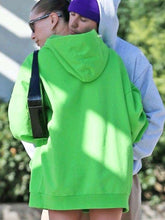 Street Style Kendall Jenner Green Hoodie