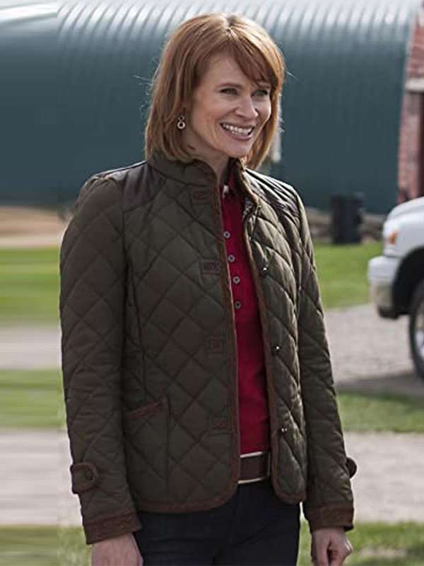 Lisa Ryder Heartland Green Quilted Jacket