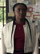 The Old Guard KiKi Layne White Jacket