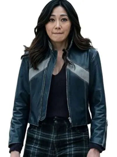 Kimiko Miyashiro The Boys S05 Leather Jacket