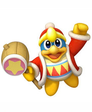 King Dedede from the Super Mario series, wearing a red and white Santa hat and sweater, holding a mace, on a solid white background.