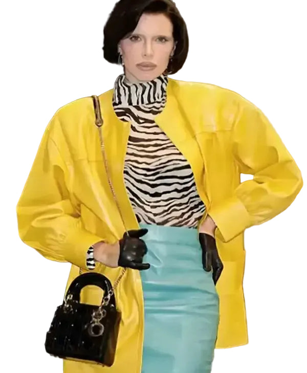 LA Julia Fox Leather Jacket