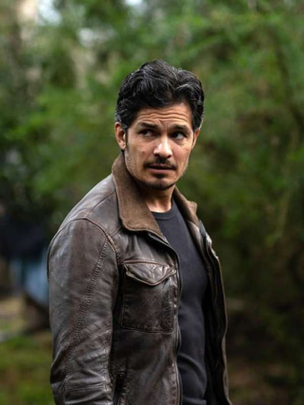 Levi Delgado La Brea S02 Brown Leather Jacket
