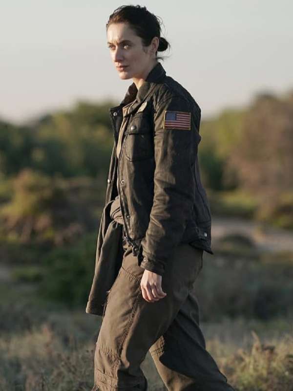 Diana La Brea Black Leather Jacket