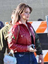 Super Bowl 2024 Lana Del Rey Leather Jacket