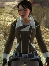 Lara Croft Tomb Raider Legend Shearling Jacket