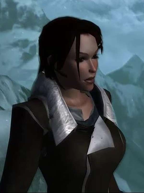 Lara Croft Tomb Raider Legend Shearling Jacket
