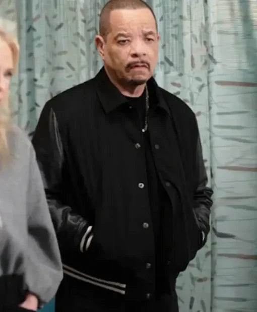 Law and Order SVU Odafin Tutuola Varsity Jacket