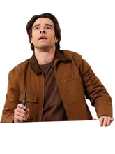 Corey Cott Law and Order SVU S27 Brown Jacket