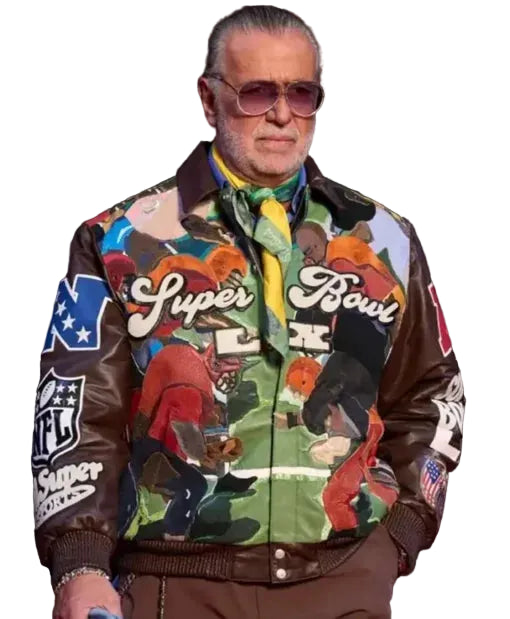 Jeff Hamilton KidSuper Super Bowl Jacket