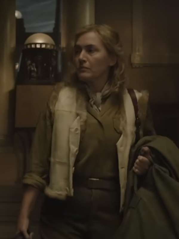 Kate Winslet Lee 2024 White Vest