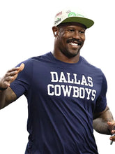 Von Miller navy T-shirt with round neck and pullover style