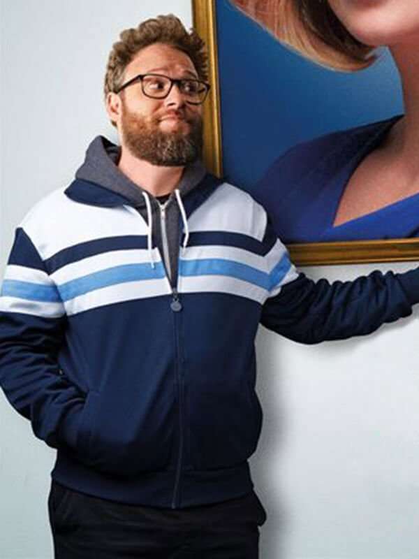 Seth Rogen Long Shot Stylish Jacket
