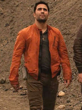 Lost in Space Ignacio Serricchio Orange Jacket