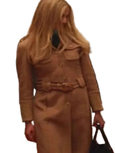 Sarah Pidgeon Love Story Brown Coat