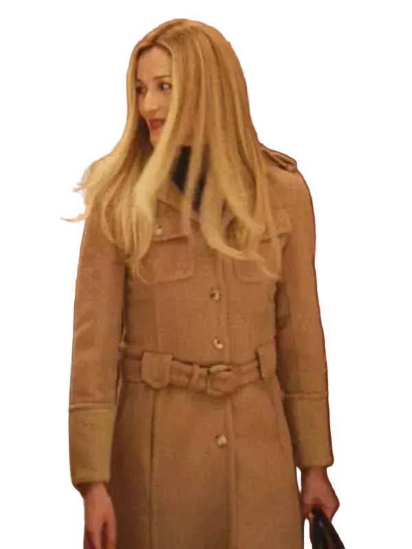Sarah Pidgeon Love Story Brown Coat