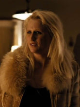 True Detective Mamie Gummer Suede Leather Jacket