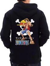 Luffy One Piece 290 GSM anti-pill fleece hoodie